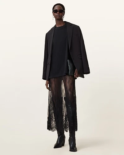 Arran Lace Ankle Length Skirt