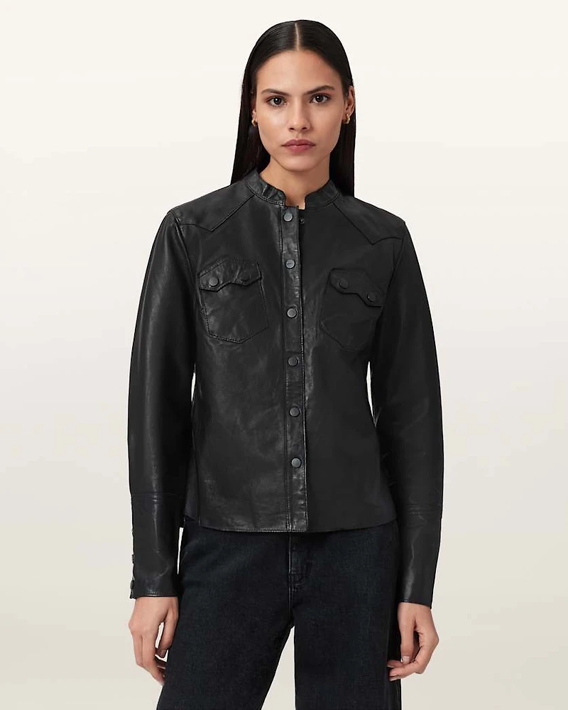 Rock Leather Shirt
