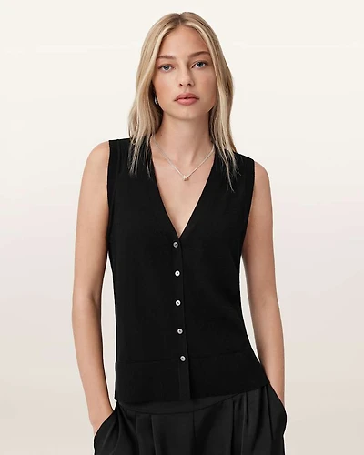 Jean Wool Waistcoat