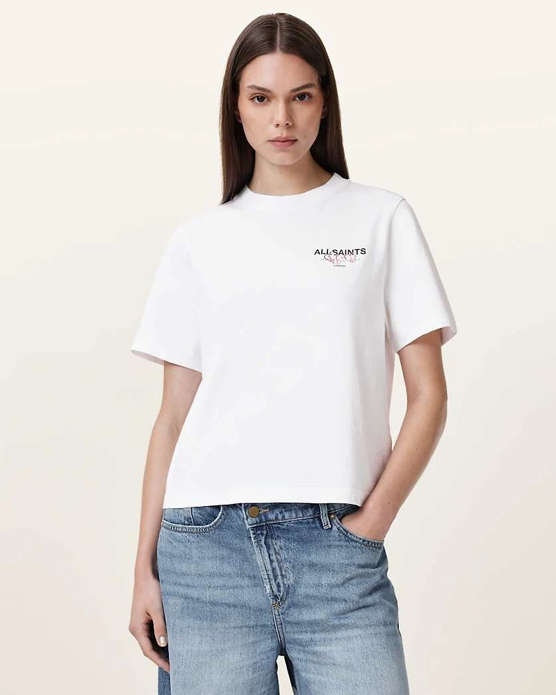 Amore Lisa Boxy Crew Neck T-Shirt