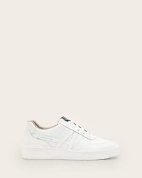 Vix Low Top Round Toe Leather Trainers