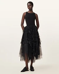 Jen Tulle Maxi Skirt