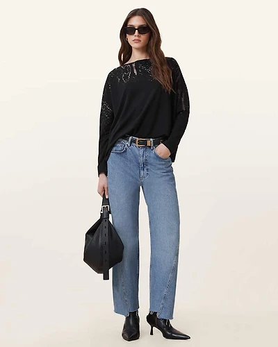 Rita Relaxed Fit Snake Print T-Shirt