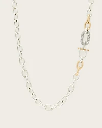 Cadence Two Tone Chain Necklace