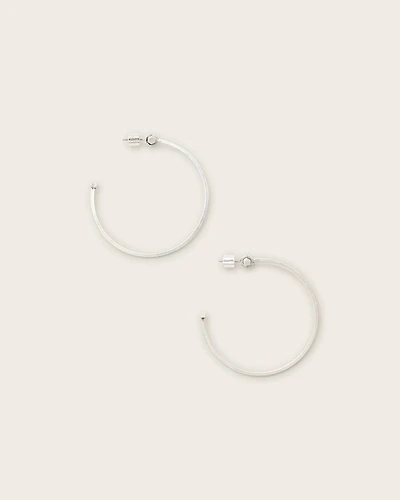 Toggle Large Hoop Earrings