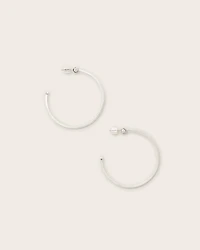 Toggle Large Hoop Earrings