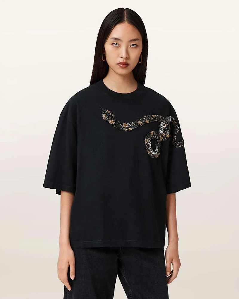Ouros Amelie Embellished T-Shirt