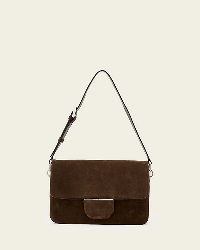 Ondine Suede Shoulder Bag