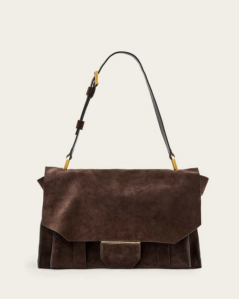 Ursa Suede Satchel Bag
