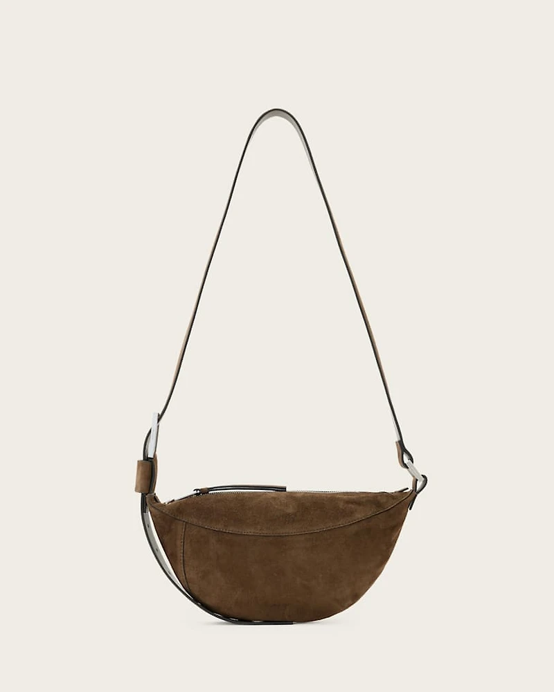 Luna Slouchy Suede Crossbody Bag