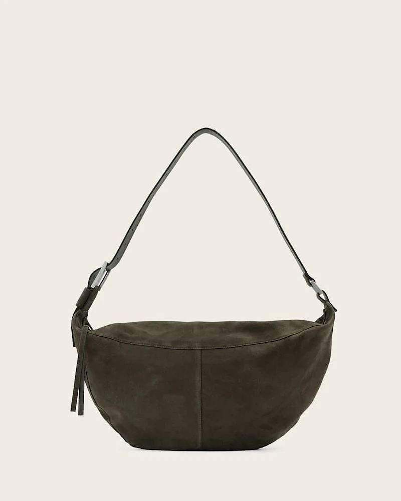 Luna Slouchy Suede Shoulder Bag