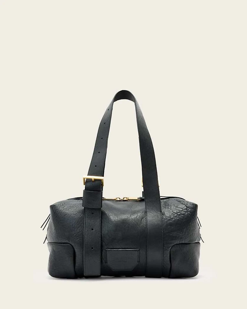 Ares Grain Leather Shoulder Bag