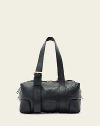 Ares Grain Leather Shoulder Bag