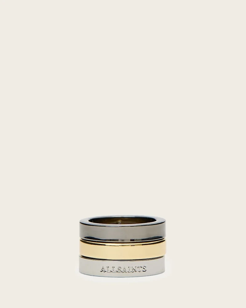 Ula Two Tone Ring Set