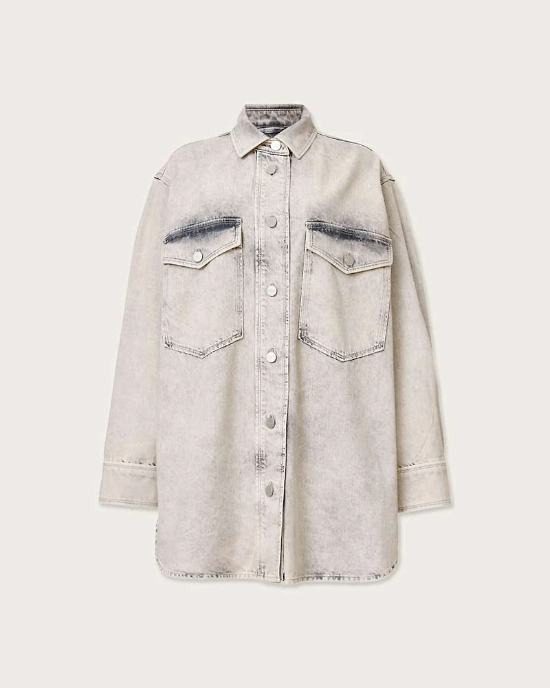 Faye Sparkle Denim Mini Dress