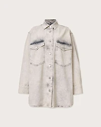 Faye Sparkle Denim Mini Dress