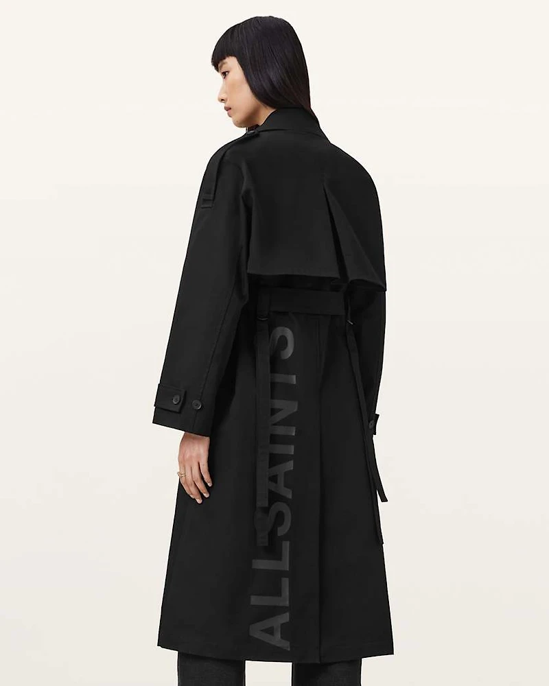 Cadence Relaxed Fit Trench Coat