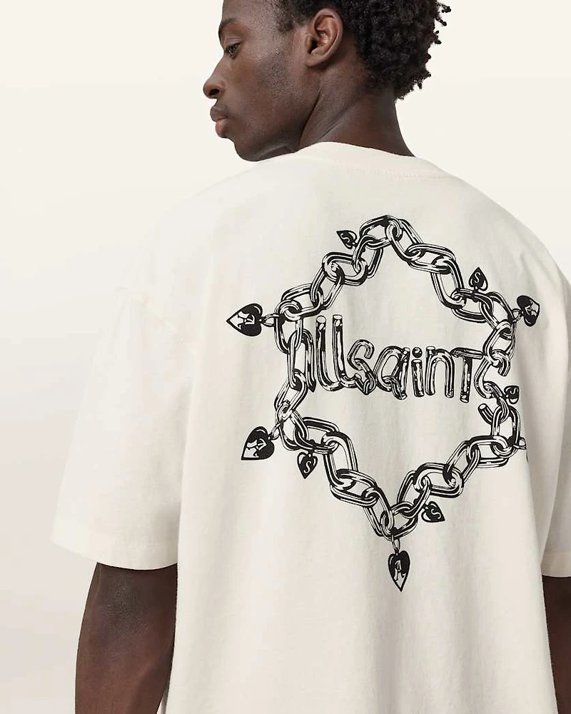 Drip Short Sleeve Oversized T-Shirt