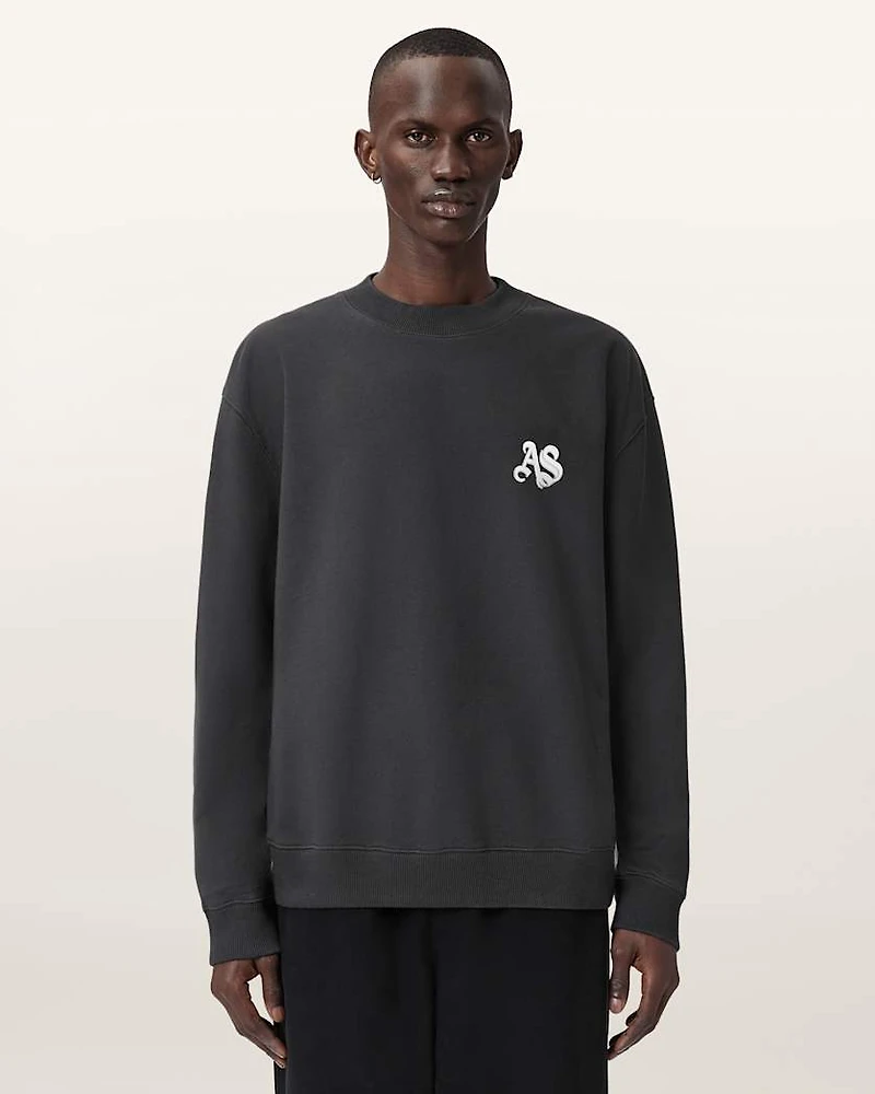 Icon Oversized Crew Neck Sweatshirt