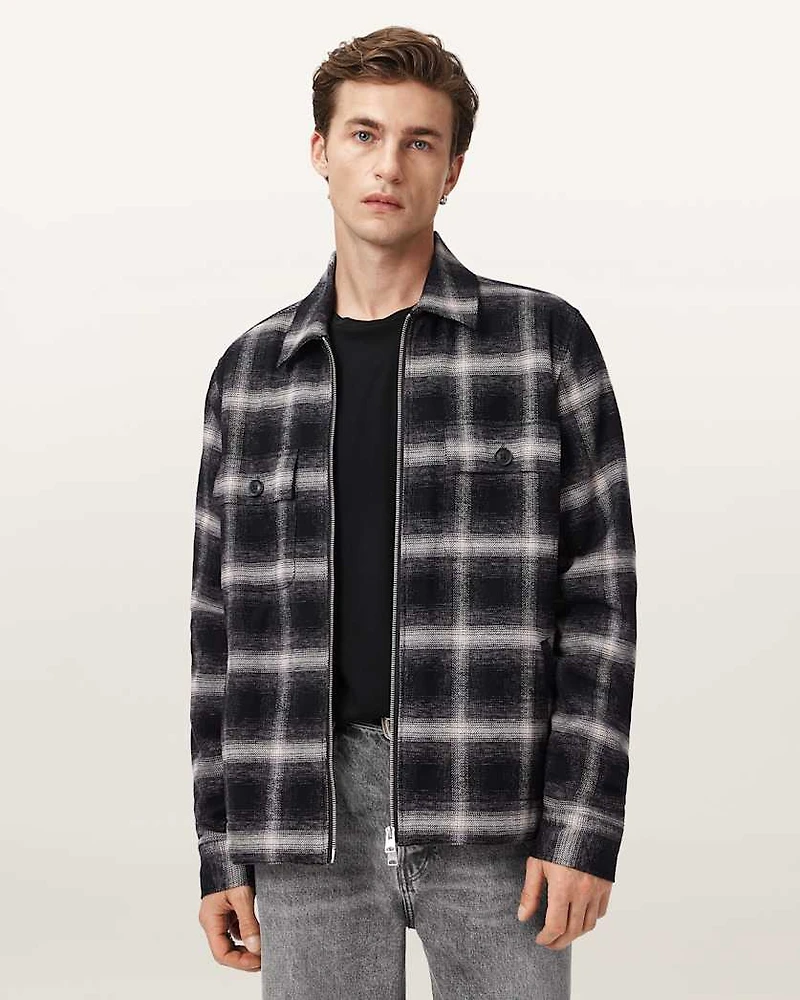 Bayo Sherpa Checked Jacket