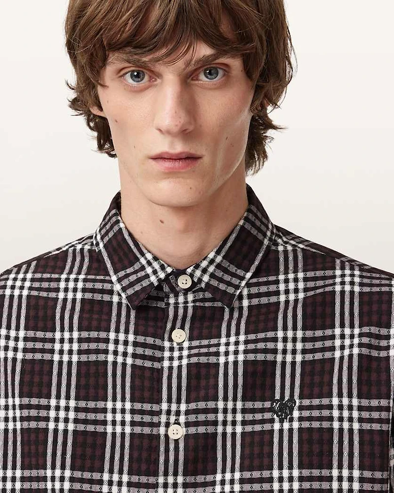 Santiago Long Sleeved Check Shirt