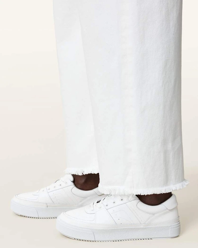 Millie Low Top Leather Trainers