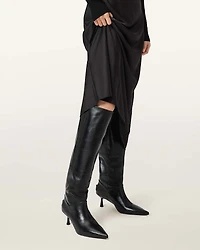 Odyssey Knee High Leather Boots