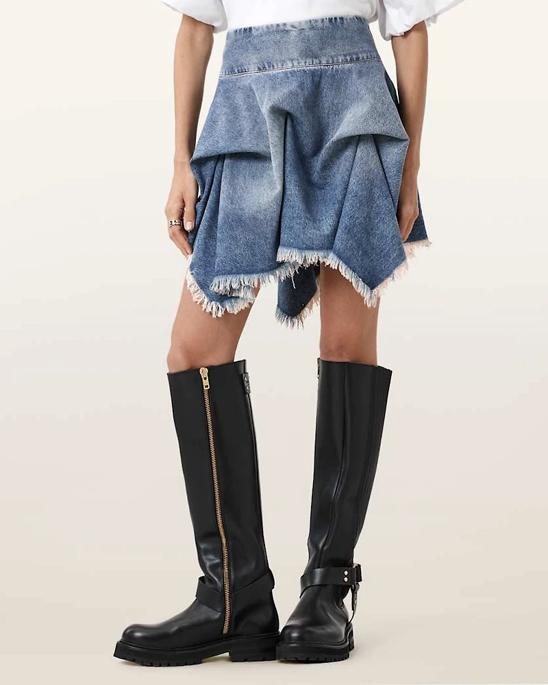 Crissy Denim Mini Skirt