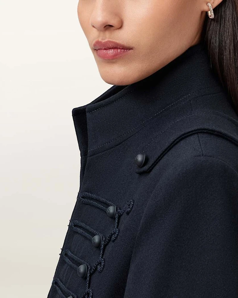 Rummy Cropped Wool Blend Jacket