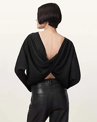 Julieana Reversible Wrap Jumper