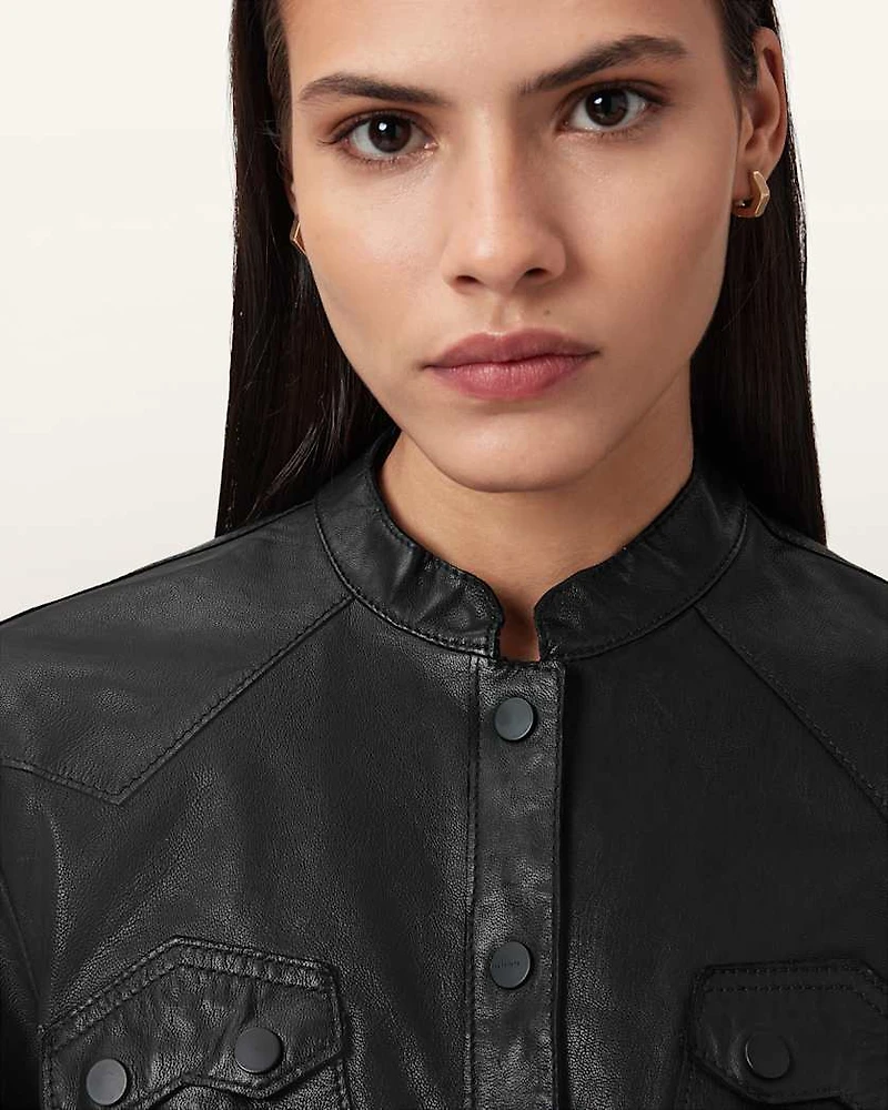 Rock Leather Shirt