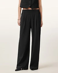 Aleida Lightweight Wide Leg Trousers