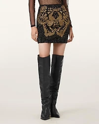 Jamilia Embellished Mini Skirt