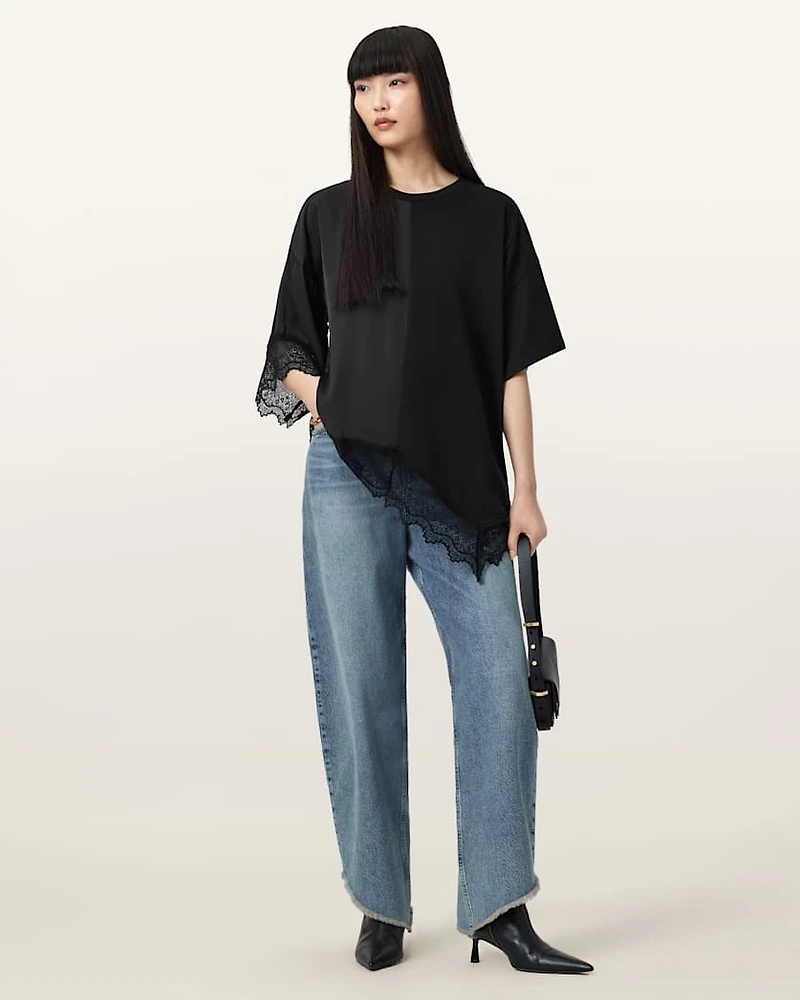 Lenny Short Sleeve Lace T-Shirt