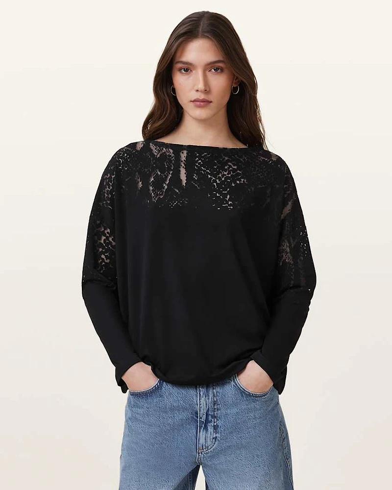 Rita Relaxed Fit Snake Print T-Shirt