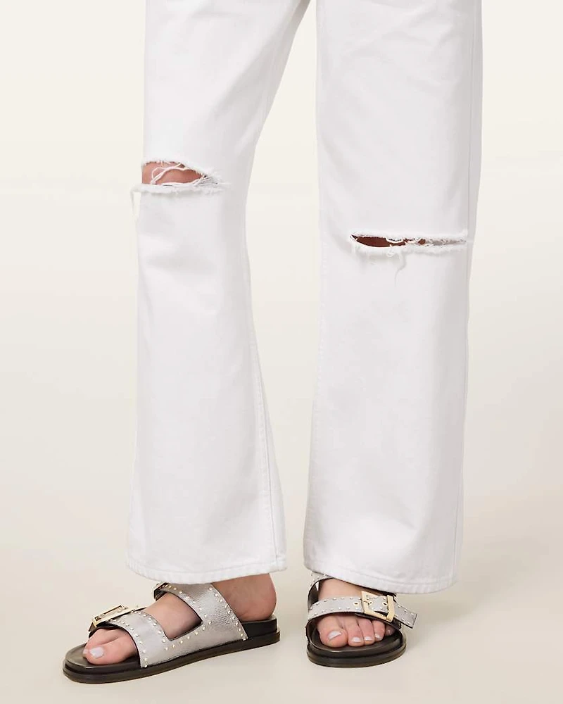 Magda Studded Leather Sandals