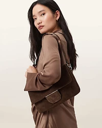 Ondine Suede Shoulder Bag