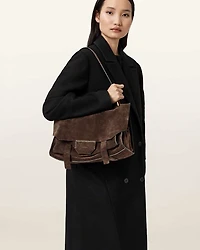 Ursa Suede Satchel Bag