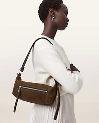 Vega Suede Shoulder Bag