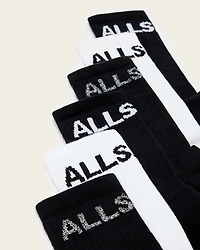 Jae Logo Socks White Multi Pack