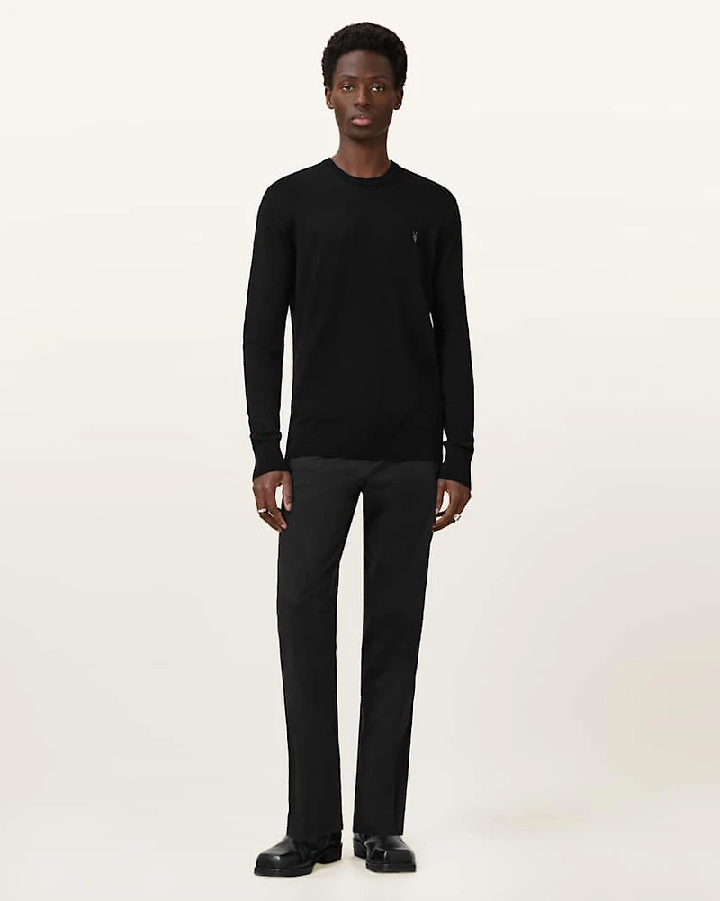 Mode Merino Crew Neck Ramskull Jumper