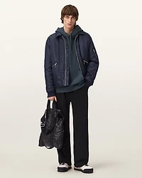 Haven Oversized Cropped Hoodie