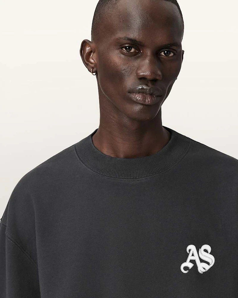 Icon Oversized Crew Neck Sweatshirt