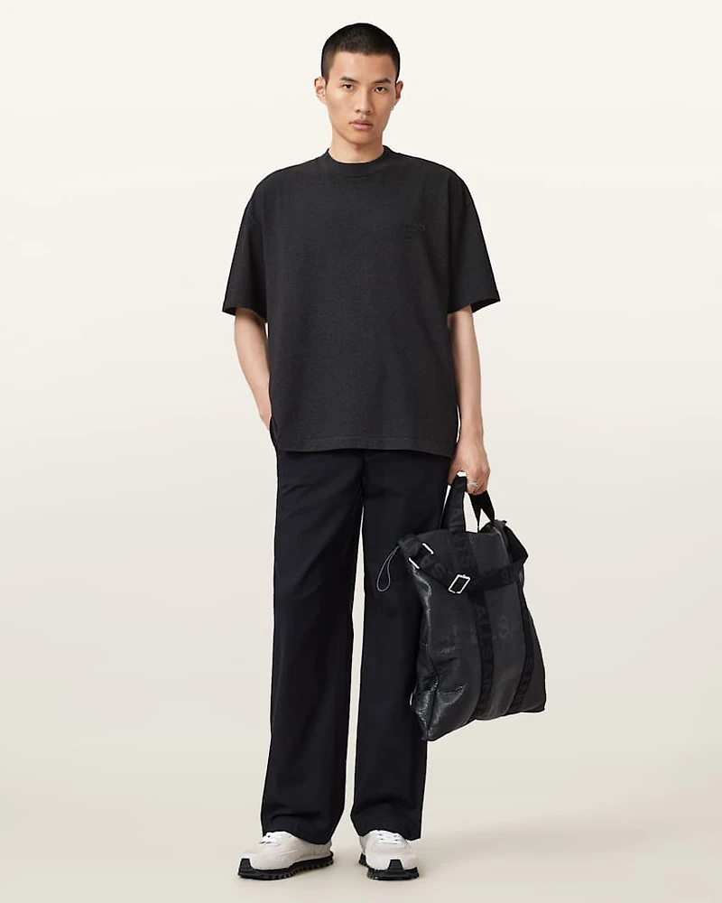 Xander Flocked Logo Oversized T-Shirt