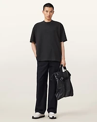 Xander Flocked Logo Oversized T-Shirt