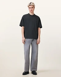Xander Flocked Logo Oversized T-Shirt