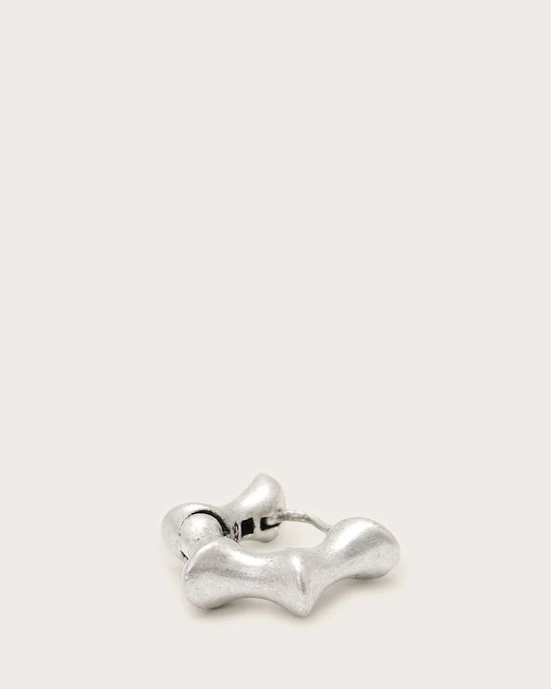 Tarek Sterling Silver Hoop Earring