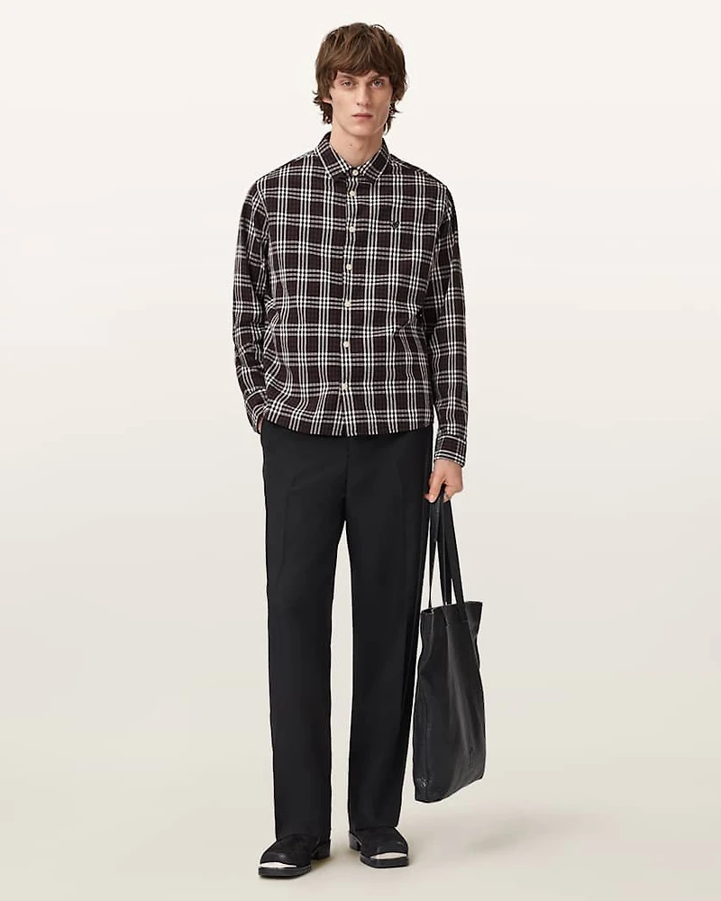 Santiago Long Sleeved Check Shirt