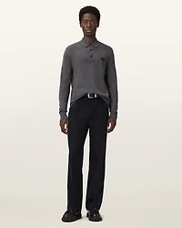 Lover Merino Long Sleeve Polo
