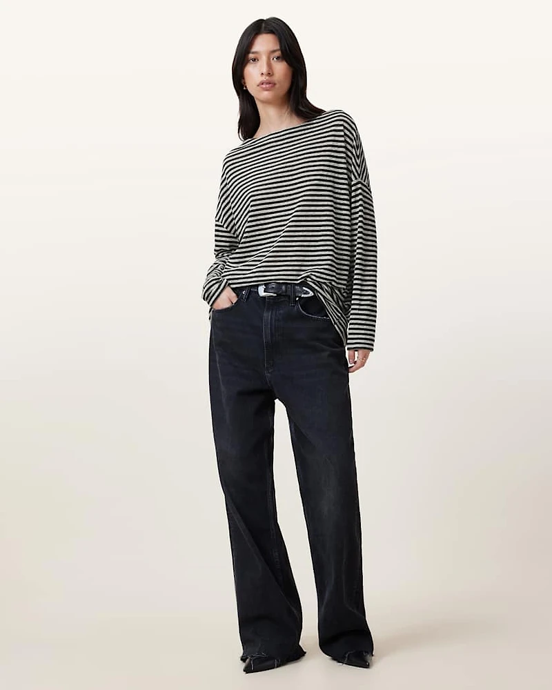 Rita Relaxed Fit Striped T-Shirt